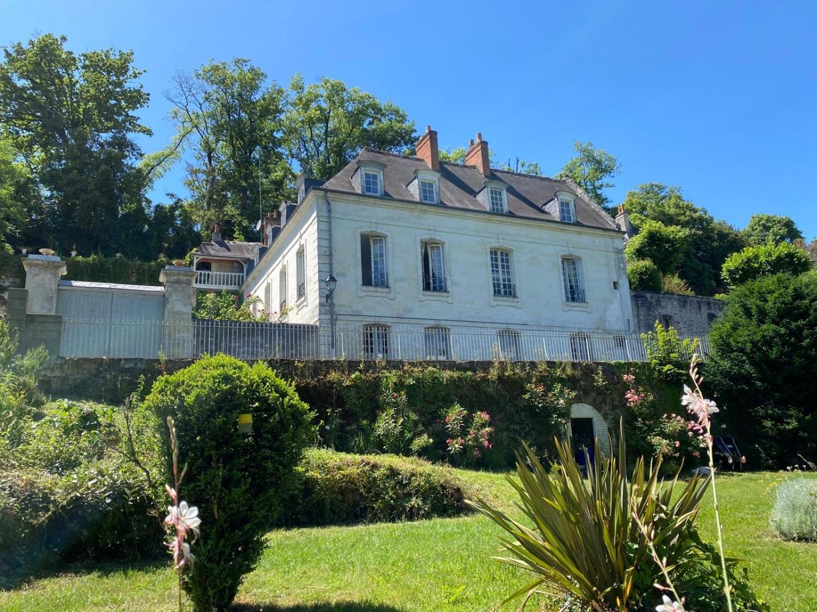 Le Grand Vaudon Hotel Rochecorbon Exterior foto